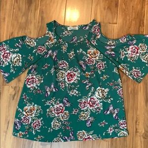 Flower Patterned Blouse